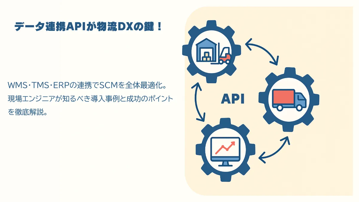 データ連携APIが物流DXを変える